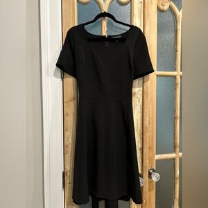 Lane Bryant Classic Black Midi Dress